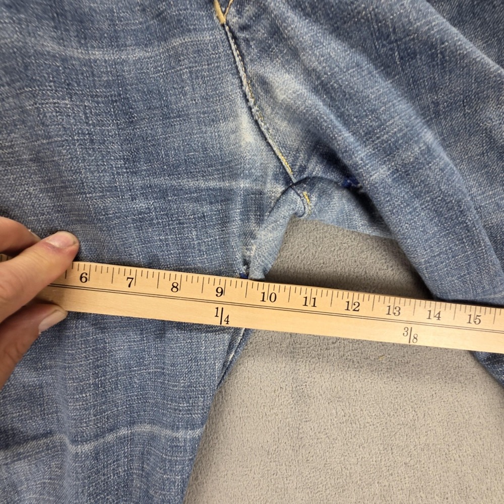 Vintage Levis Engineered Jeans Womens 28x32 Blue Twisted Button Fly - Picture 6 of 16